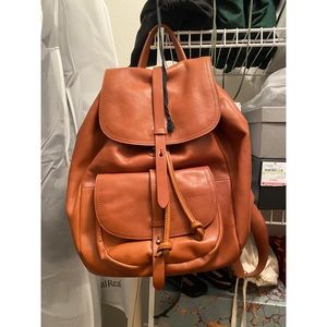 Madewell leather backpack